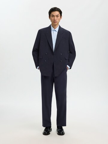 SELECTED - Ajuste regular Chaqueta saco 'SLMLIAM' en azul