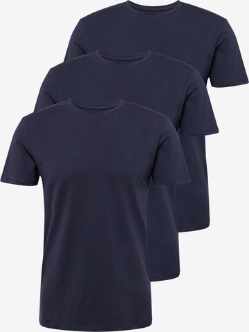 Bruun & Stengade Тениска 'Antiqua' в синьо: отпред
