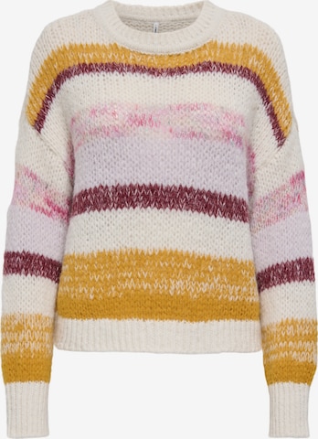 ONLY Свитер 'ONLAlyssa' в Бежевый: спереди