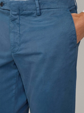Coupe slim Pantalon chino 'Kensington' Hackett London en bleu
