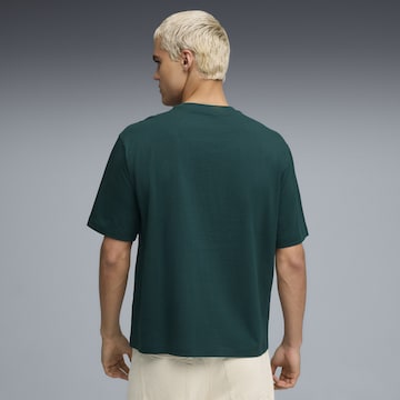 T-Shirt 'Wardrobe Ess' PUMA en vert