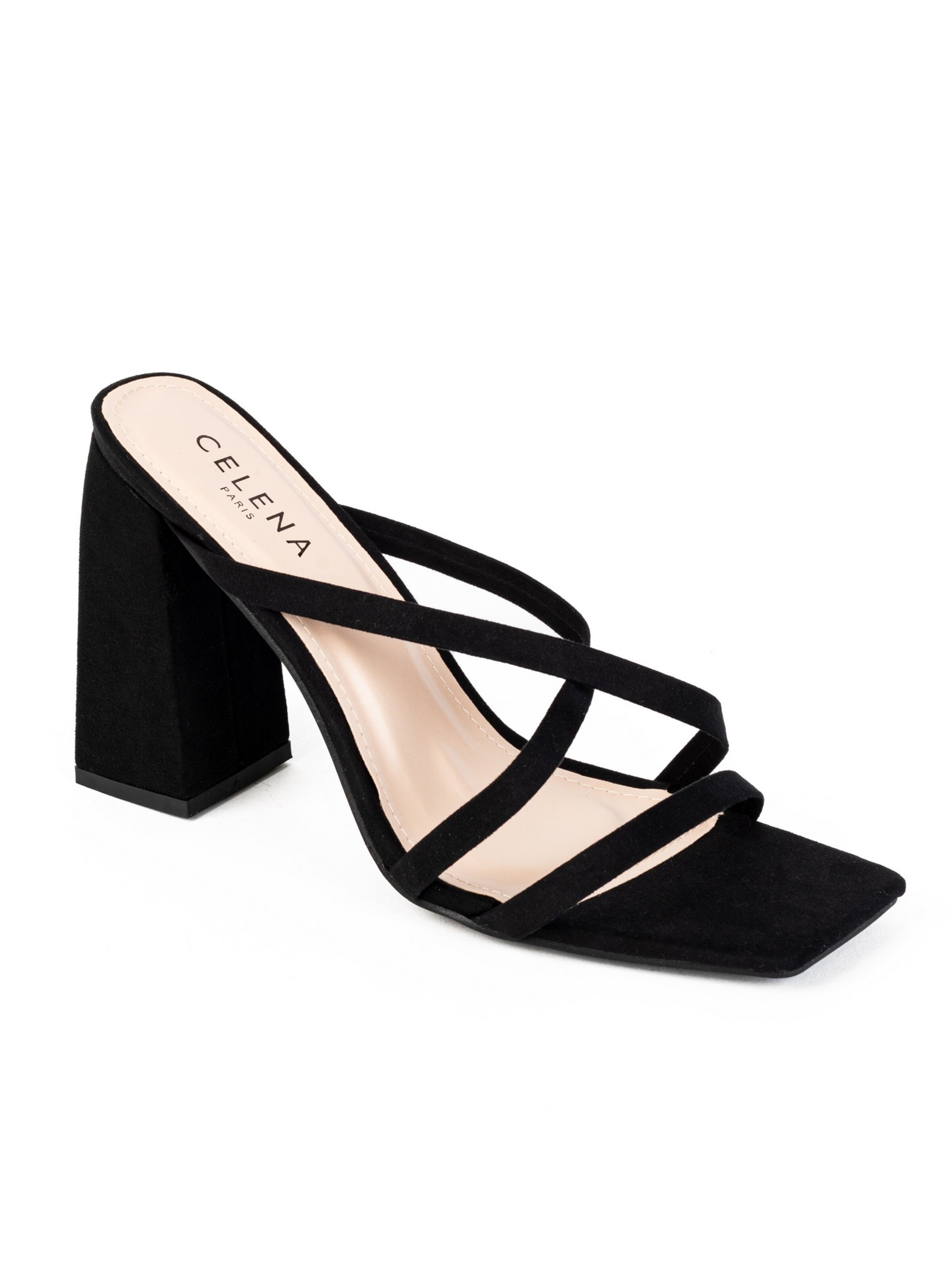 Zoccoletto 'Cybill' di Celena in nero