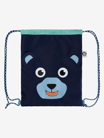 Affenzahn Gym Bag 'Sportbeutel Sportbeutel' in Blue: front