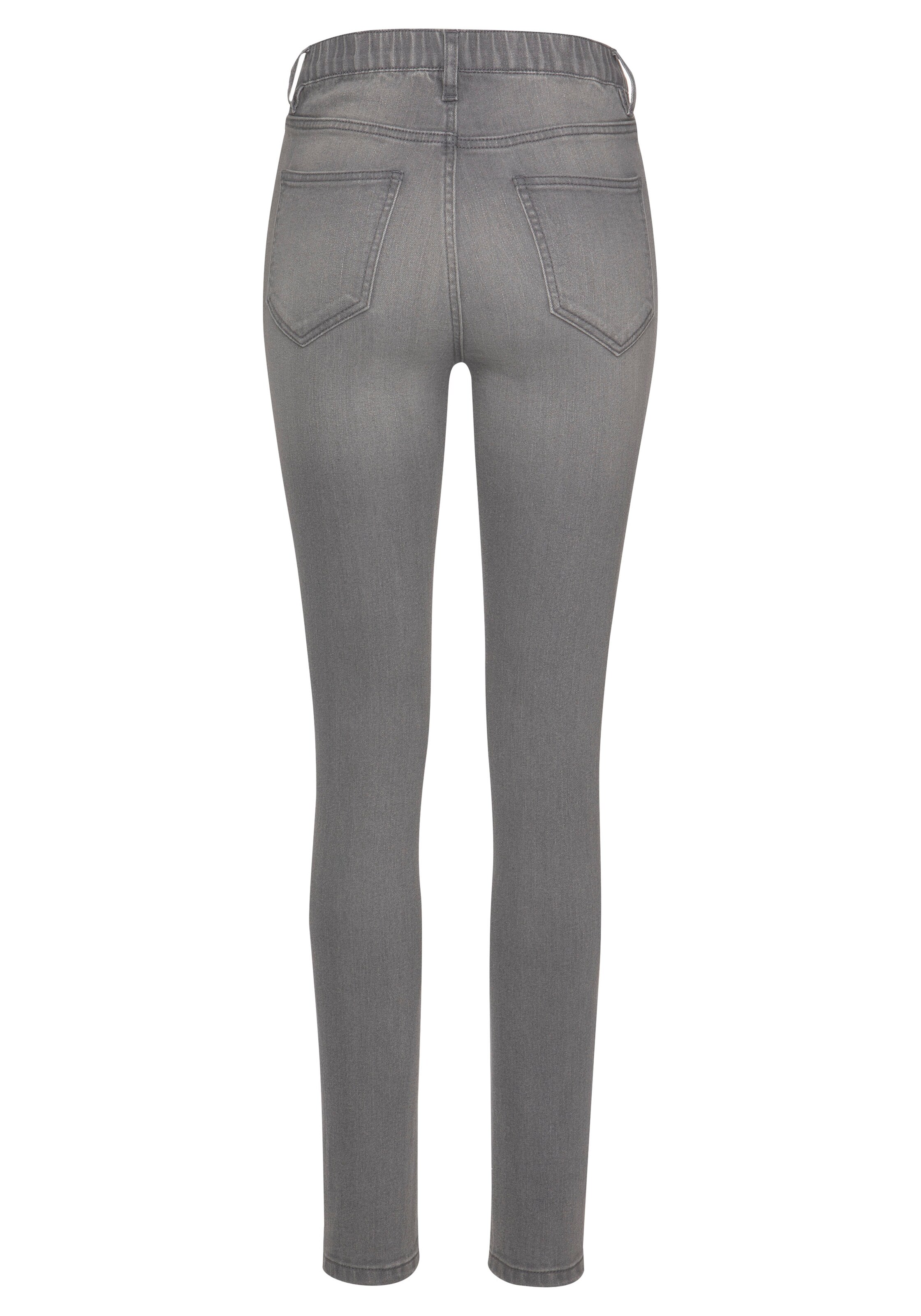 FLASHLIGHTS Skinny Jeggings in Grey