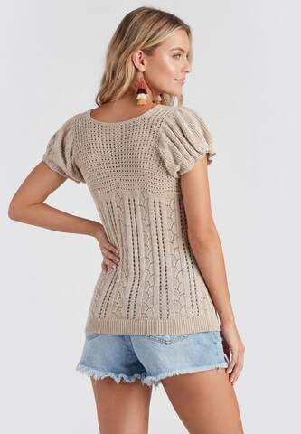IZIA Trui in Beige