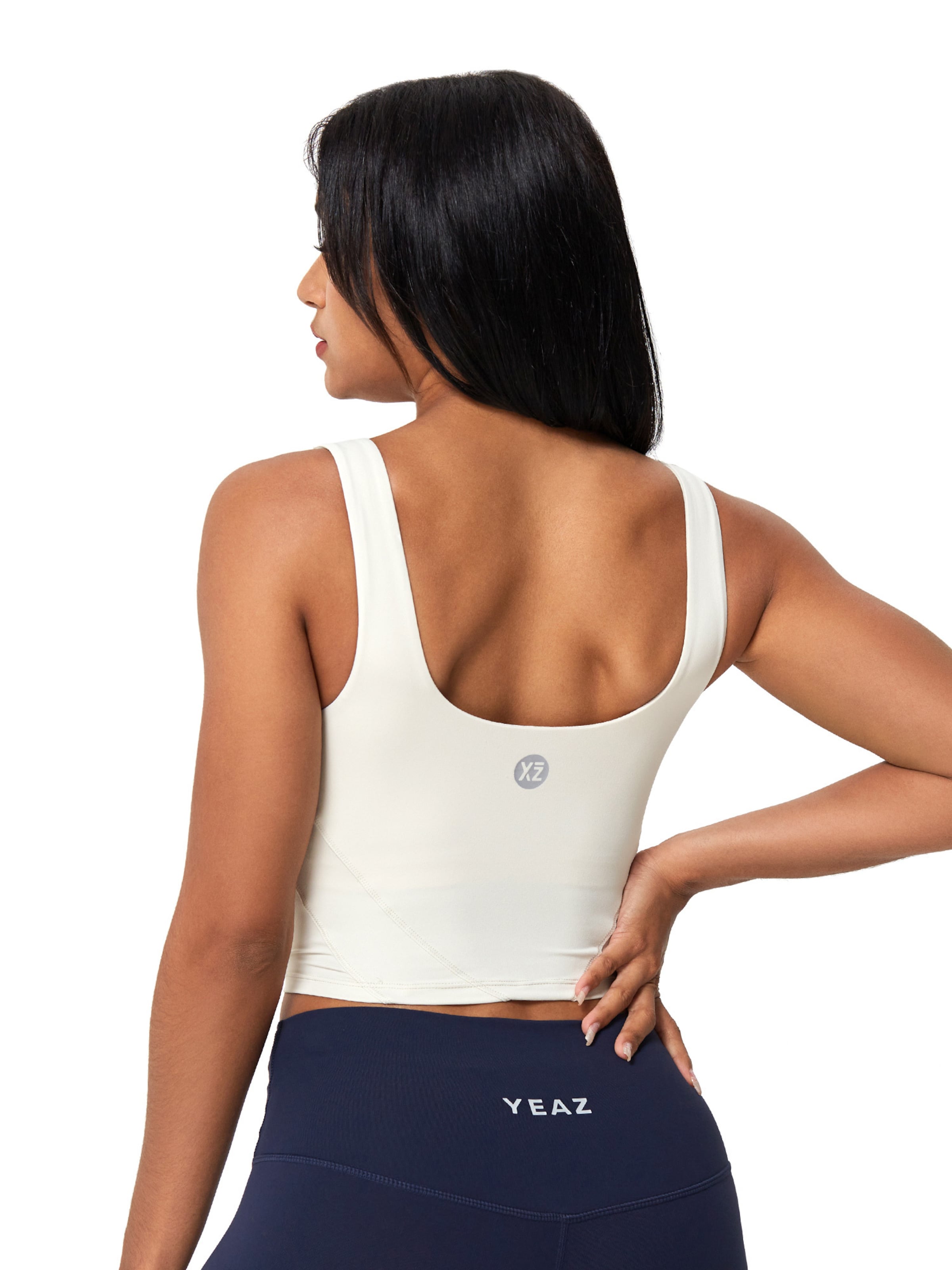 YEAZ Спортивный топ 'Today' в Бежевый