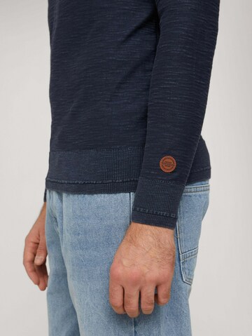 TOM TAILOR Pullover in Blau