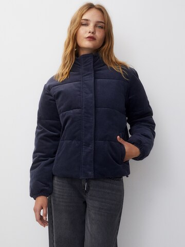 Pull&Bear Between-Season Jacket in Blue: front