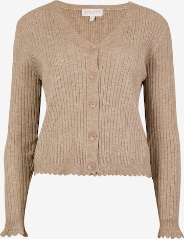 Apricot Strickjacke in Grau: Vorderseite