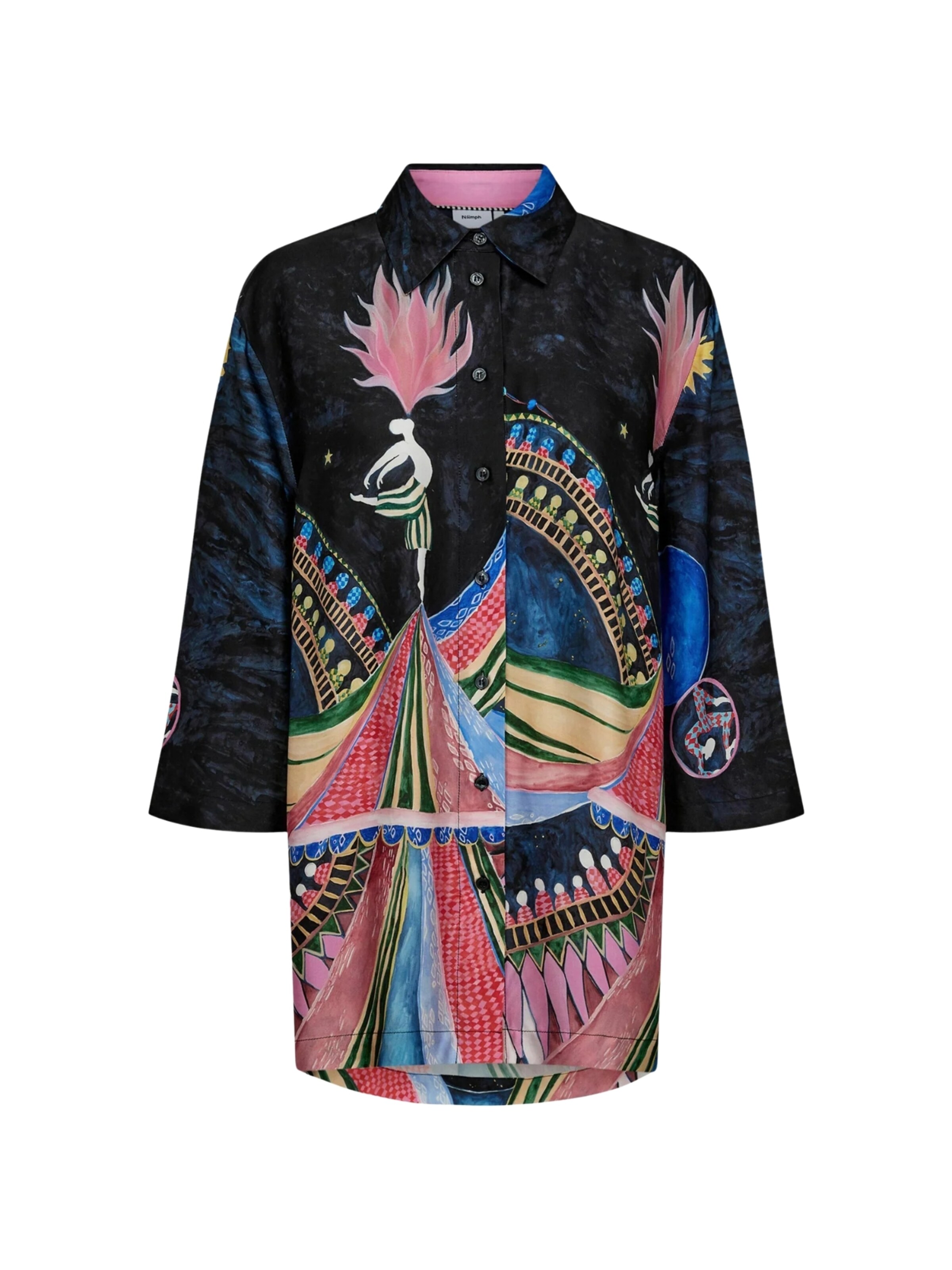 T-shirt ' NUSTARLA ' NÜMPH en mélange de couleurs : devant