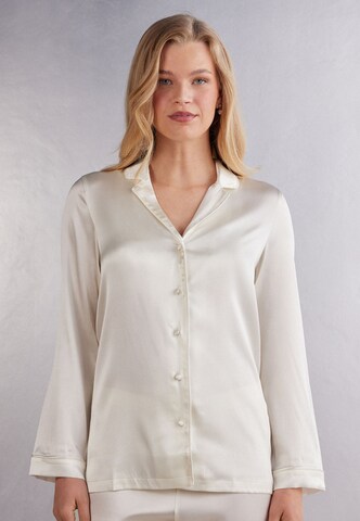 INTIMISSIMI Schlafshirt in Weiß: Vorderseite