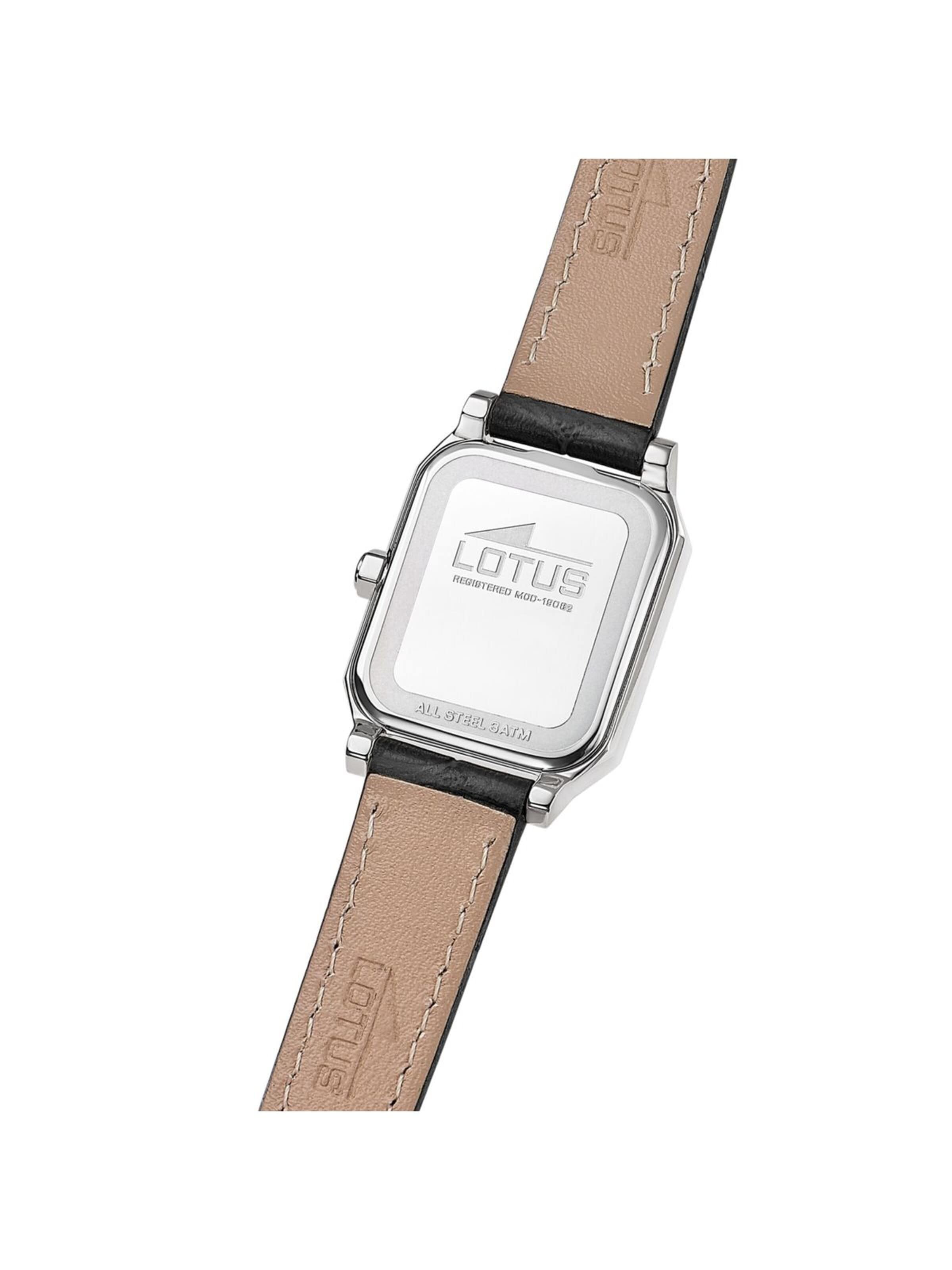 Lotus Analog Watch in Black