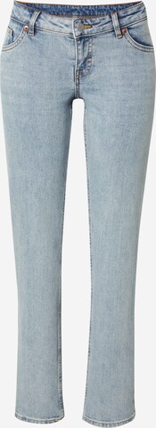 Monki Regular Jeans in Blue: front