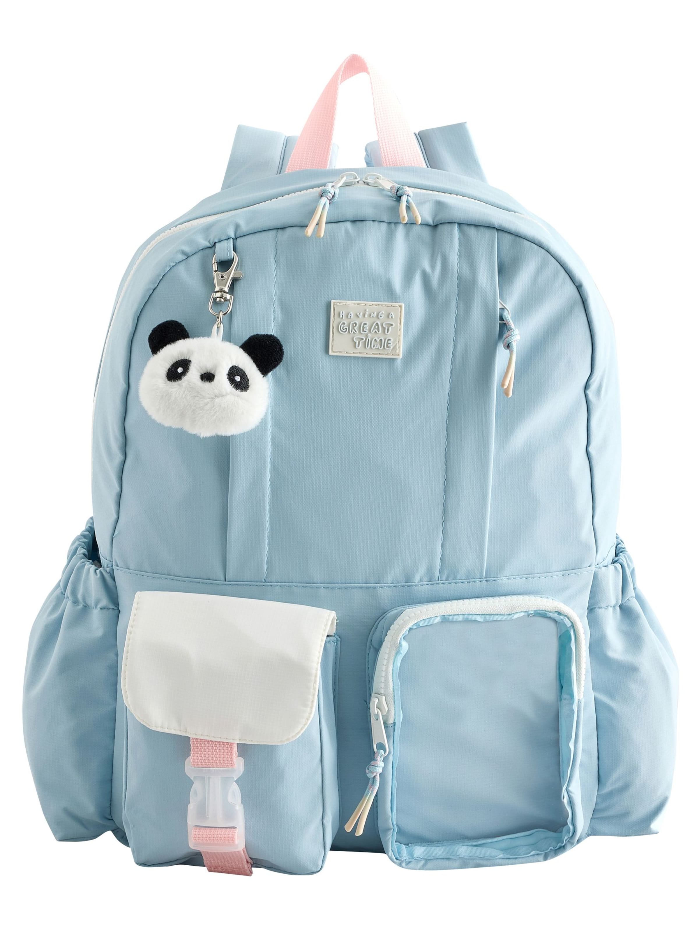 Sac à dos Next en bleu : devant