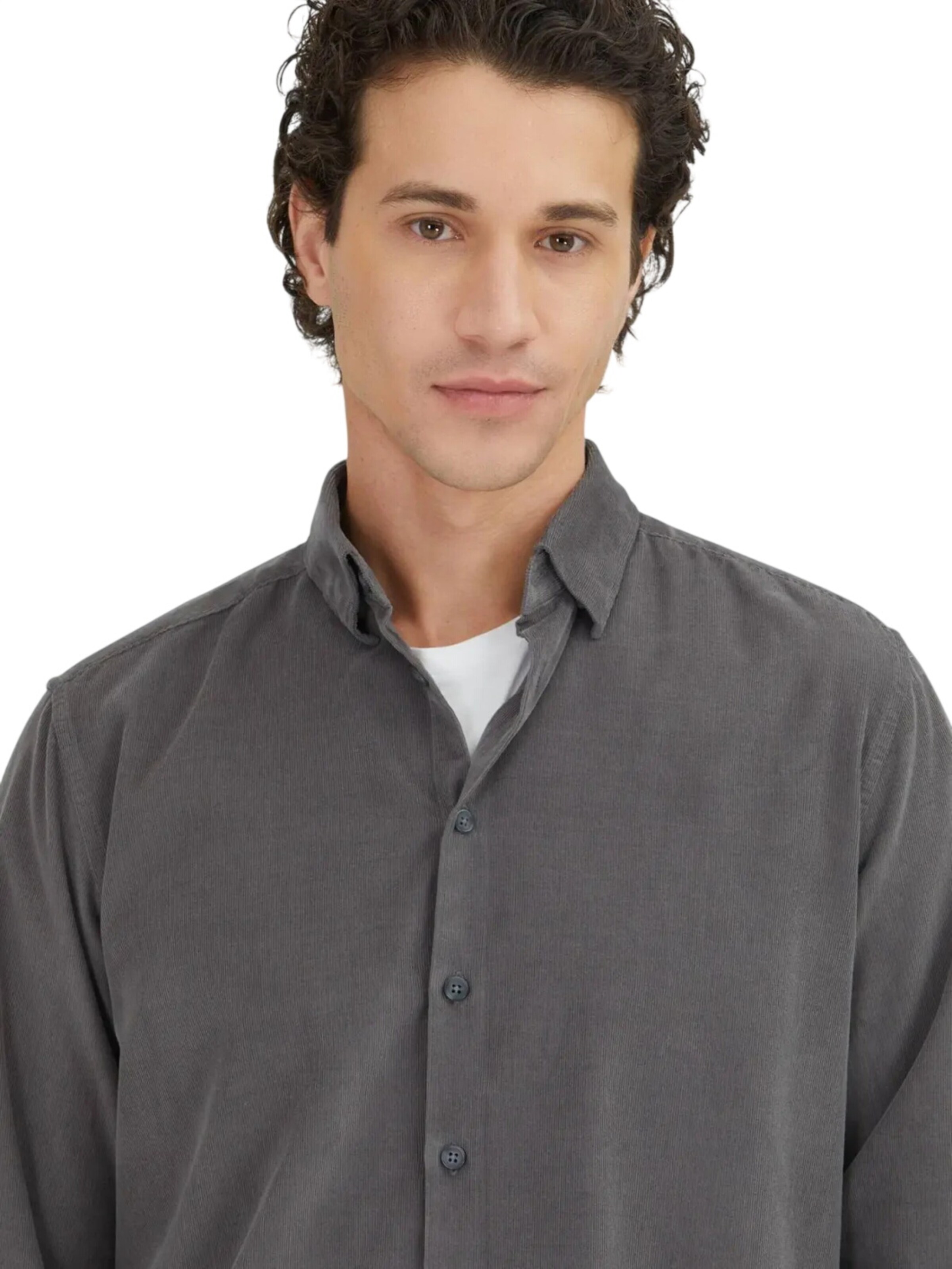 KİP Comfort fit Button Up Shirt in Grey