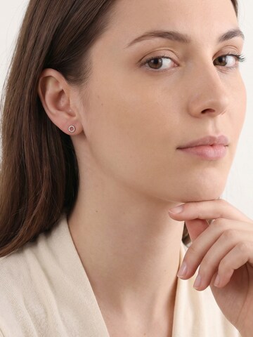 Sofia Milani Schmuckset 'Pearl Circle Zirconia'‌‌ in Gold
