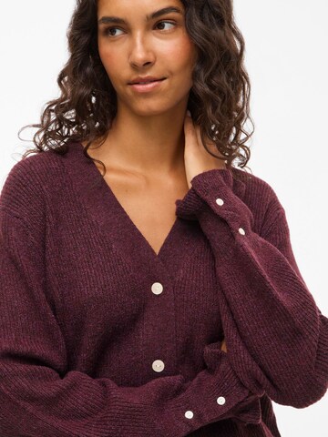 Cardigan 'VITilda' VILA en rouge