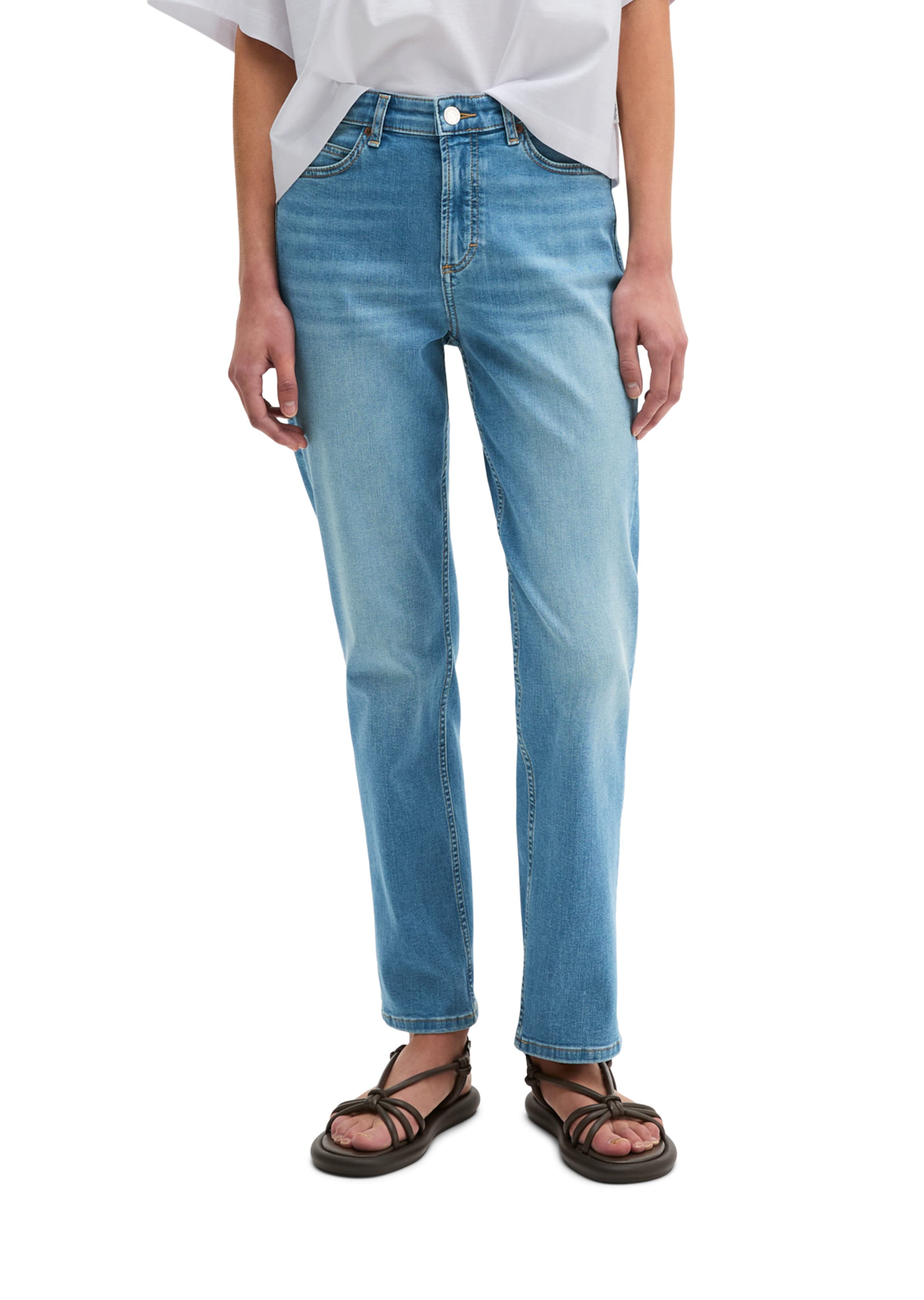 Marc O'Polo Regular Jeans 'Linde' in Blau: Vorderseite