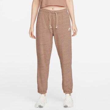 Nike Sportswear Tapered Hose in Pink: Vorderseite