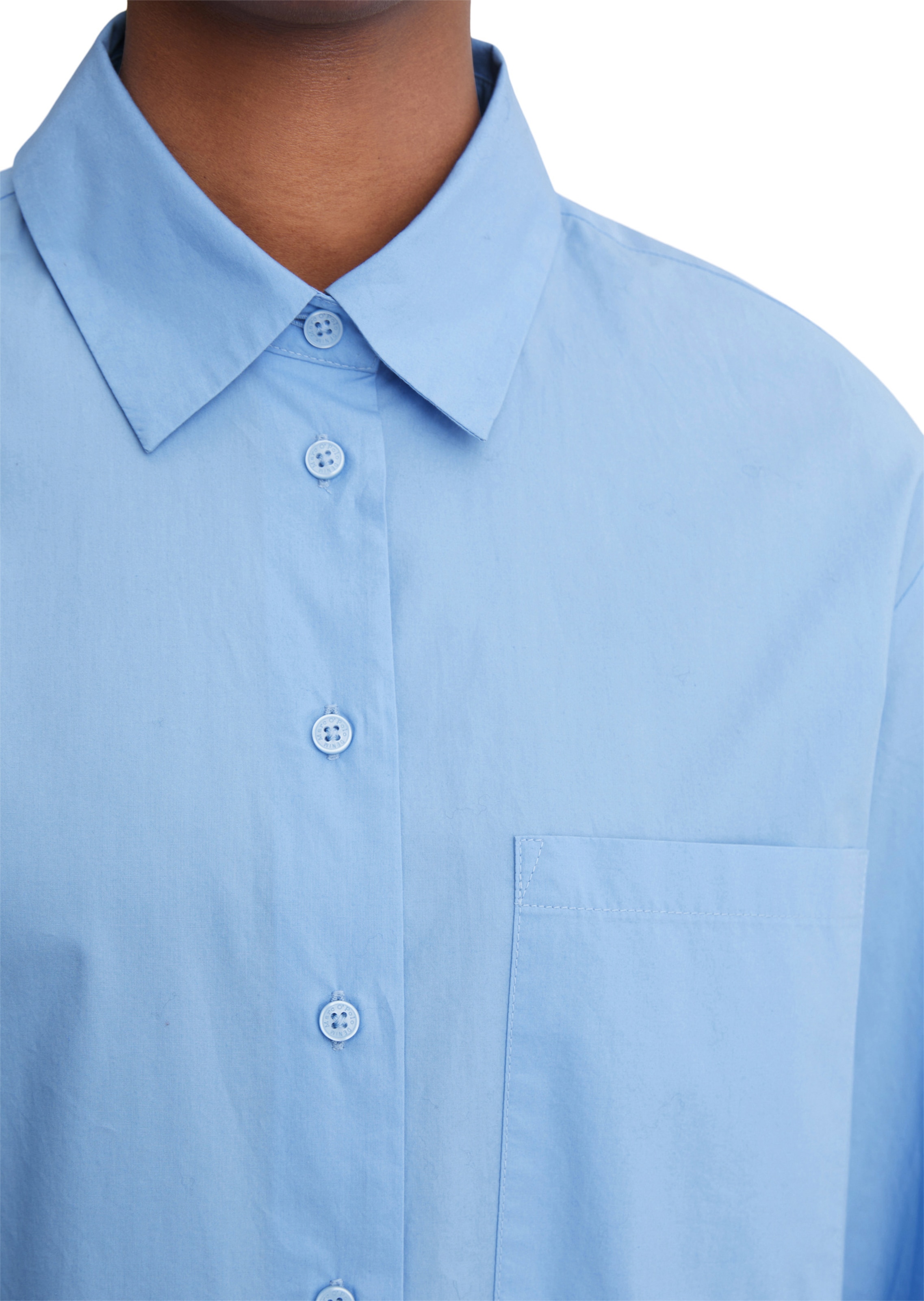 Marc O'Polo DENIM Bluse in Blau