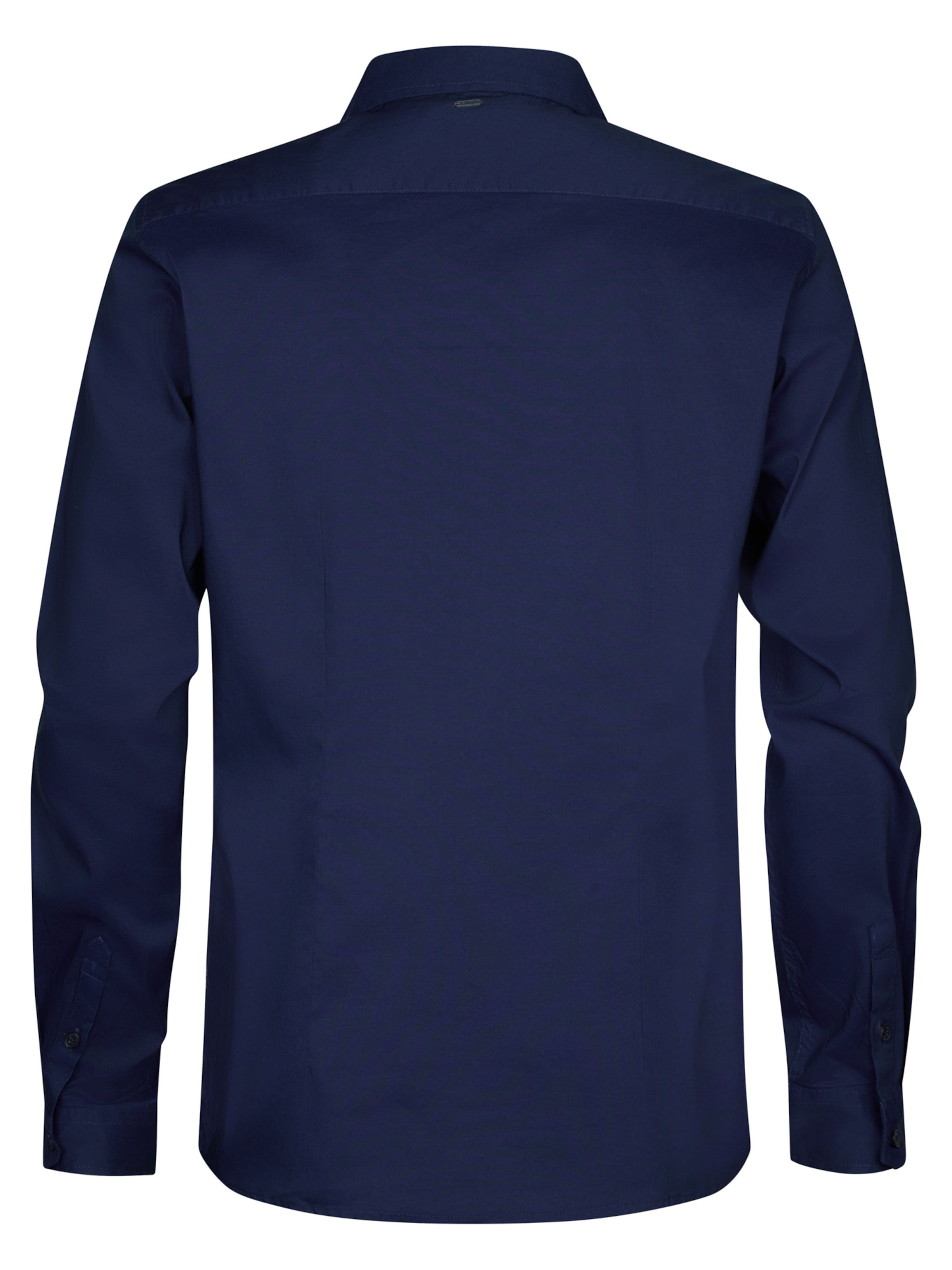 Petrol Industries Slim fit Πουκάμισο σε μπλε