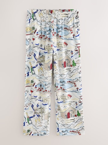 Next Pyjama lang in Blauw