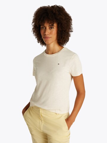 TOMMY HILFIGER Μπλουζάκι σε μπεζ: μπροστά