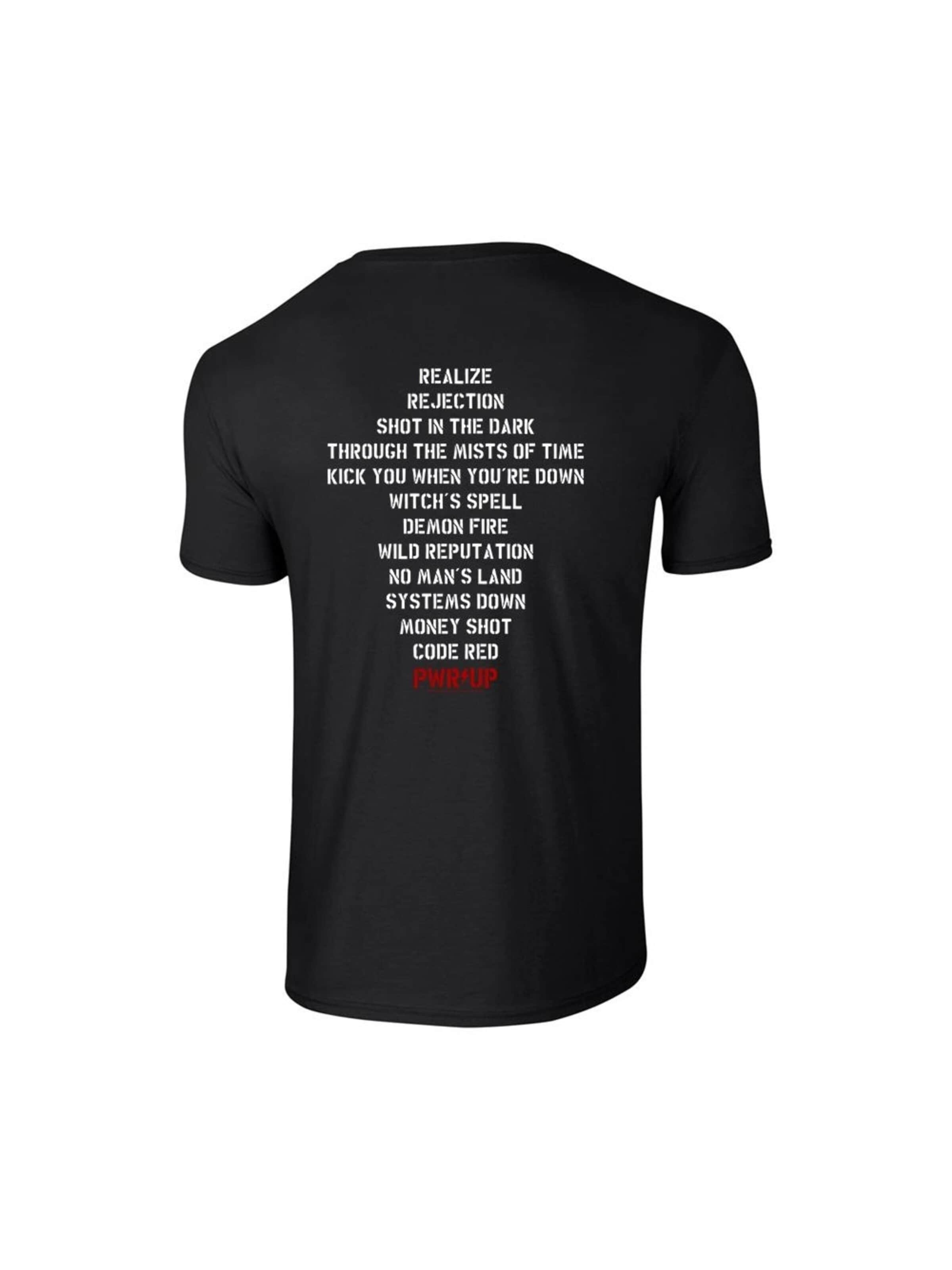 AC/DC Koszulka 'AC/DC PWR Up Stage  T-Shirt' w kolorze czarny