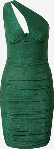 WAL G. Dress 'ANGUS' in Green: front