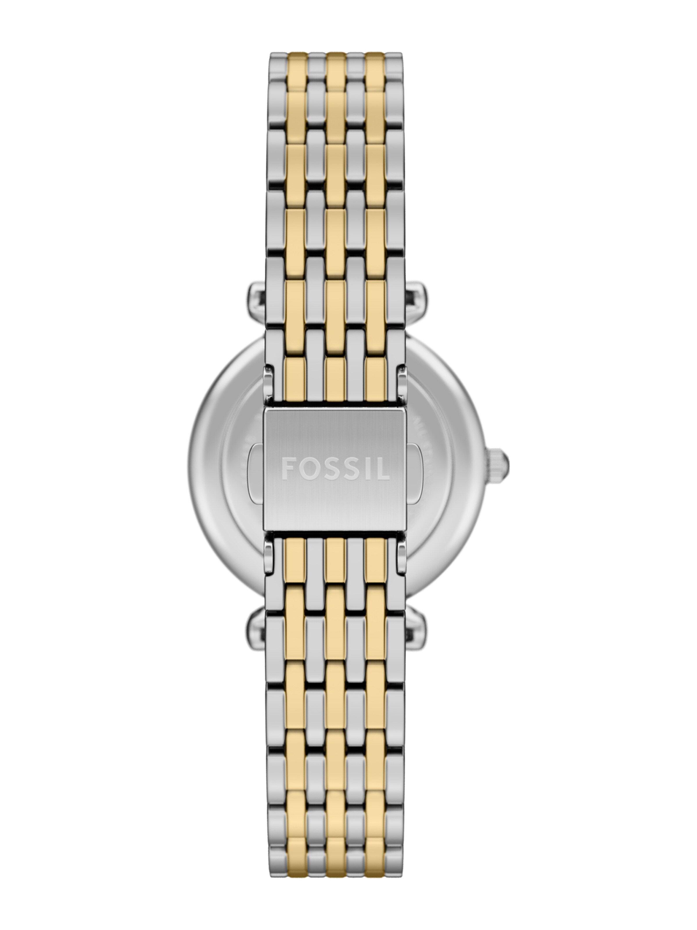 FOSSIL Аналоговые часы 'Carlie' в Золотой