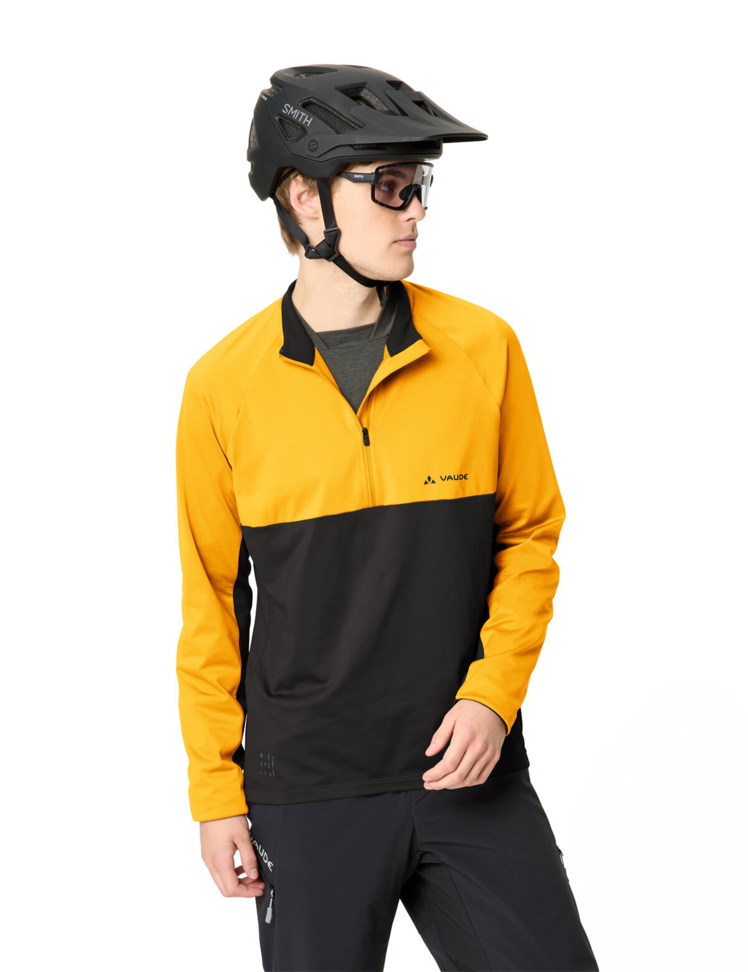 VAUDE Performance shirt 'Qimsa' in Yellow