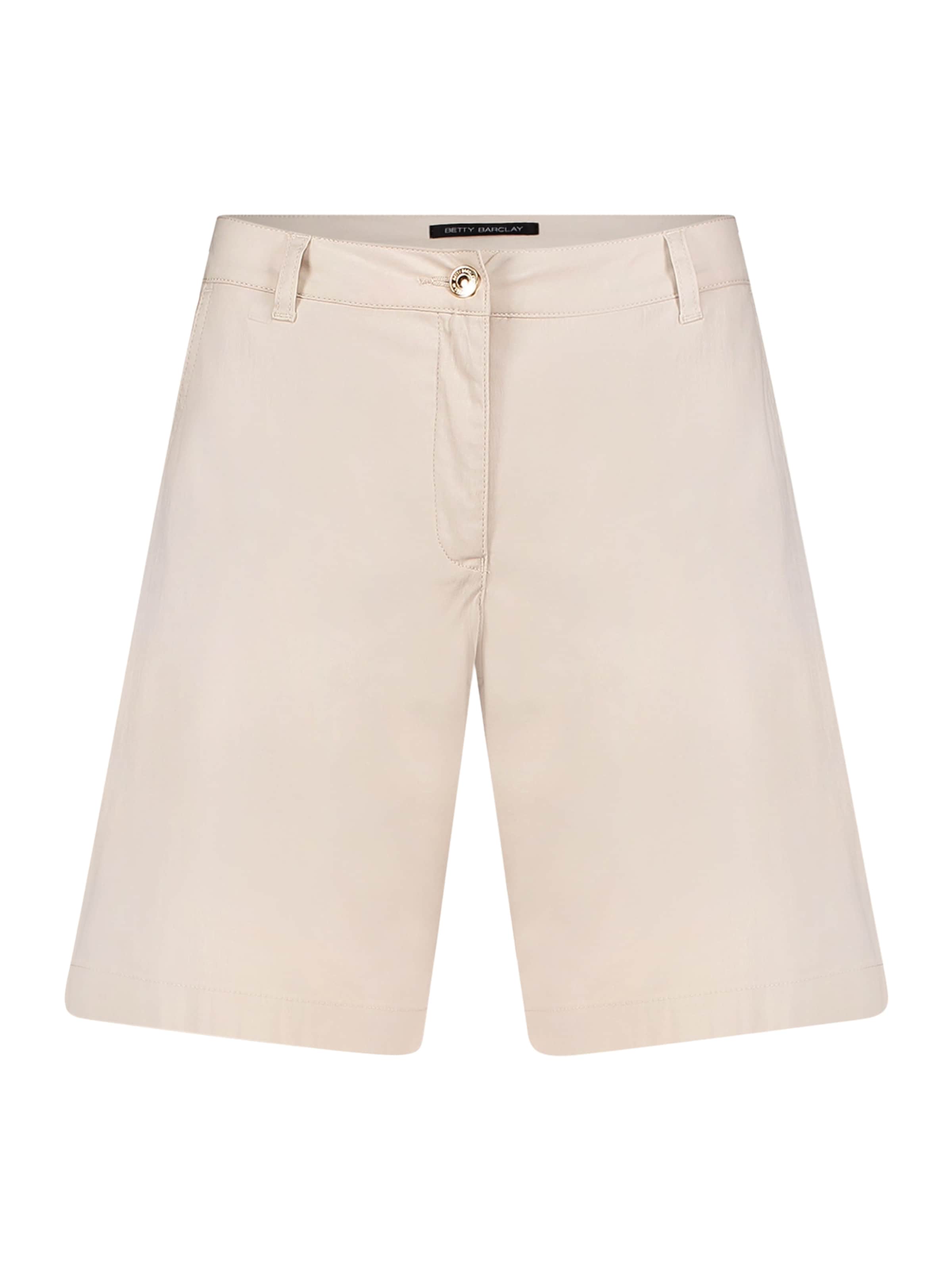 Betty Barclay Regular Broek in Beige: voorkant