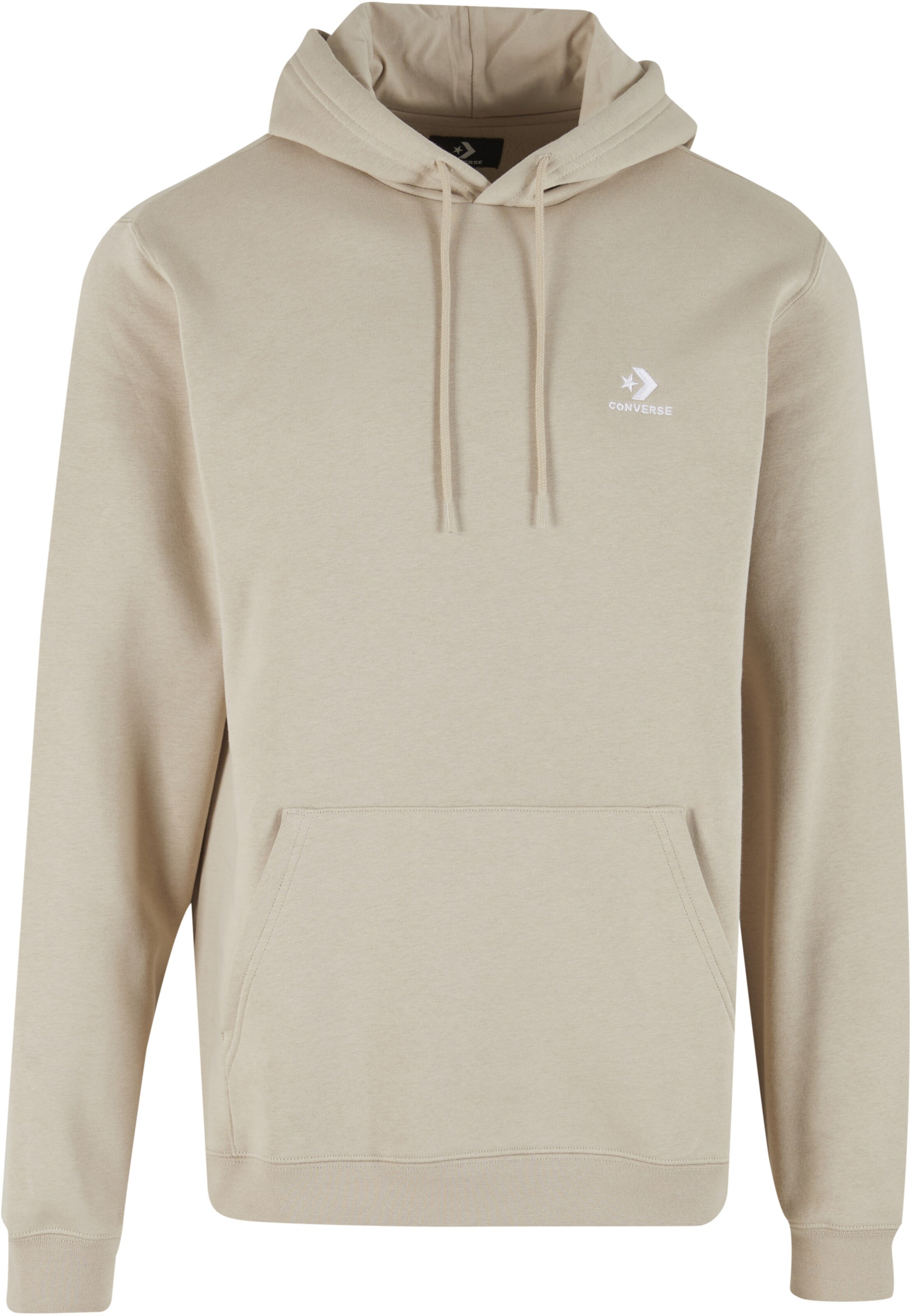 CONVERSE Sweatshirt in Grau: Vorderseite
