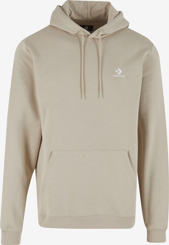 CONVERSE Sweatshirt in Grau: Vorderseite