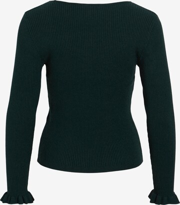 VILA Sweater 'LUSINDA' in Green