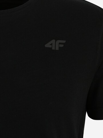 4F - Camiseta funcional en negro