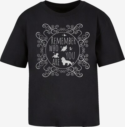 F4NT4STIC Shirt 'Disney' in schwarz / weiß, Produktansicht
