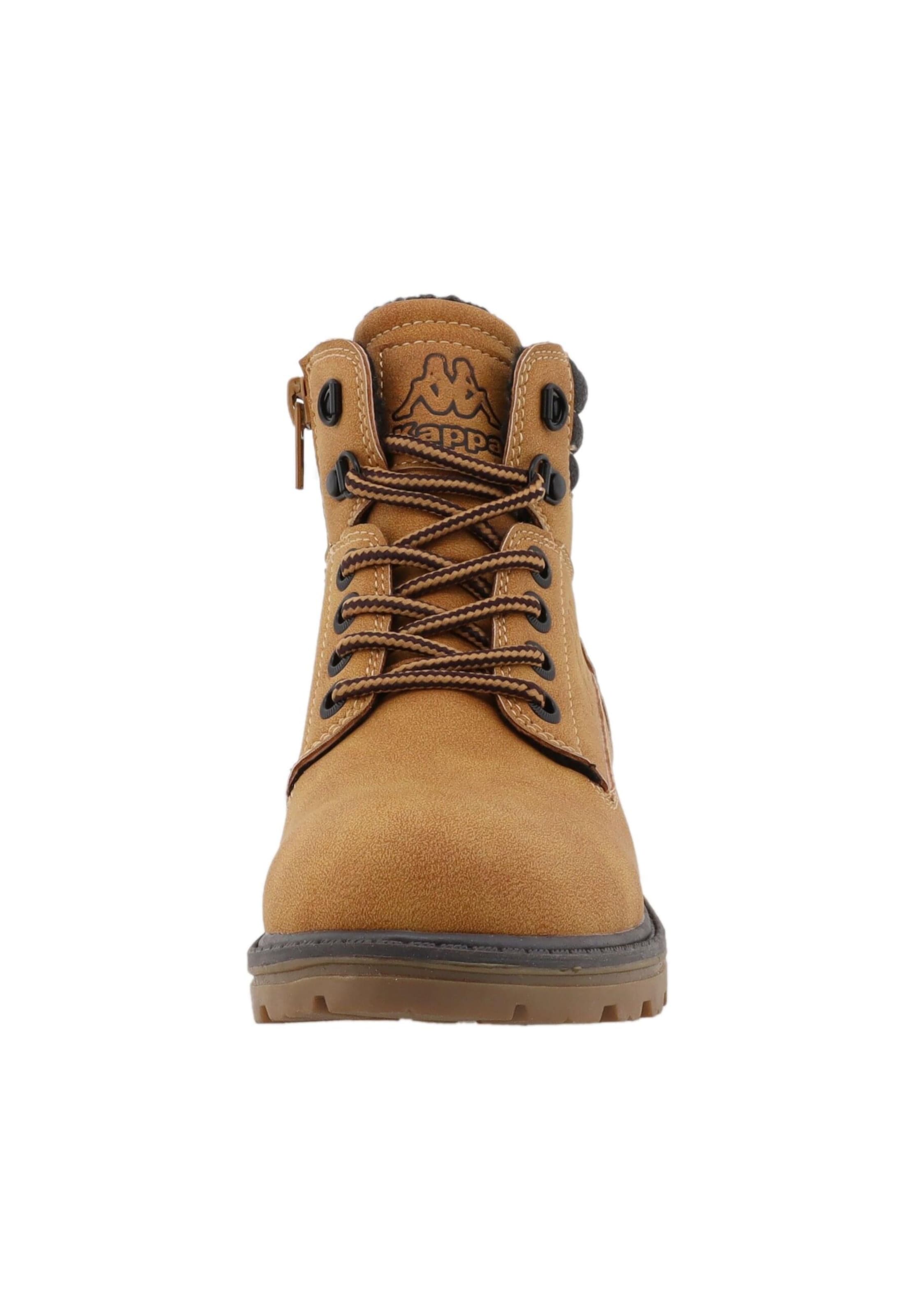 KAPPA Šněrovací kozačky – béžová: přední strana