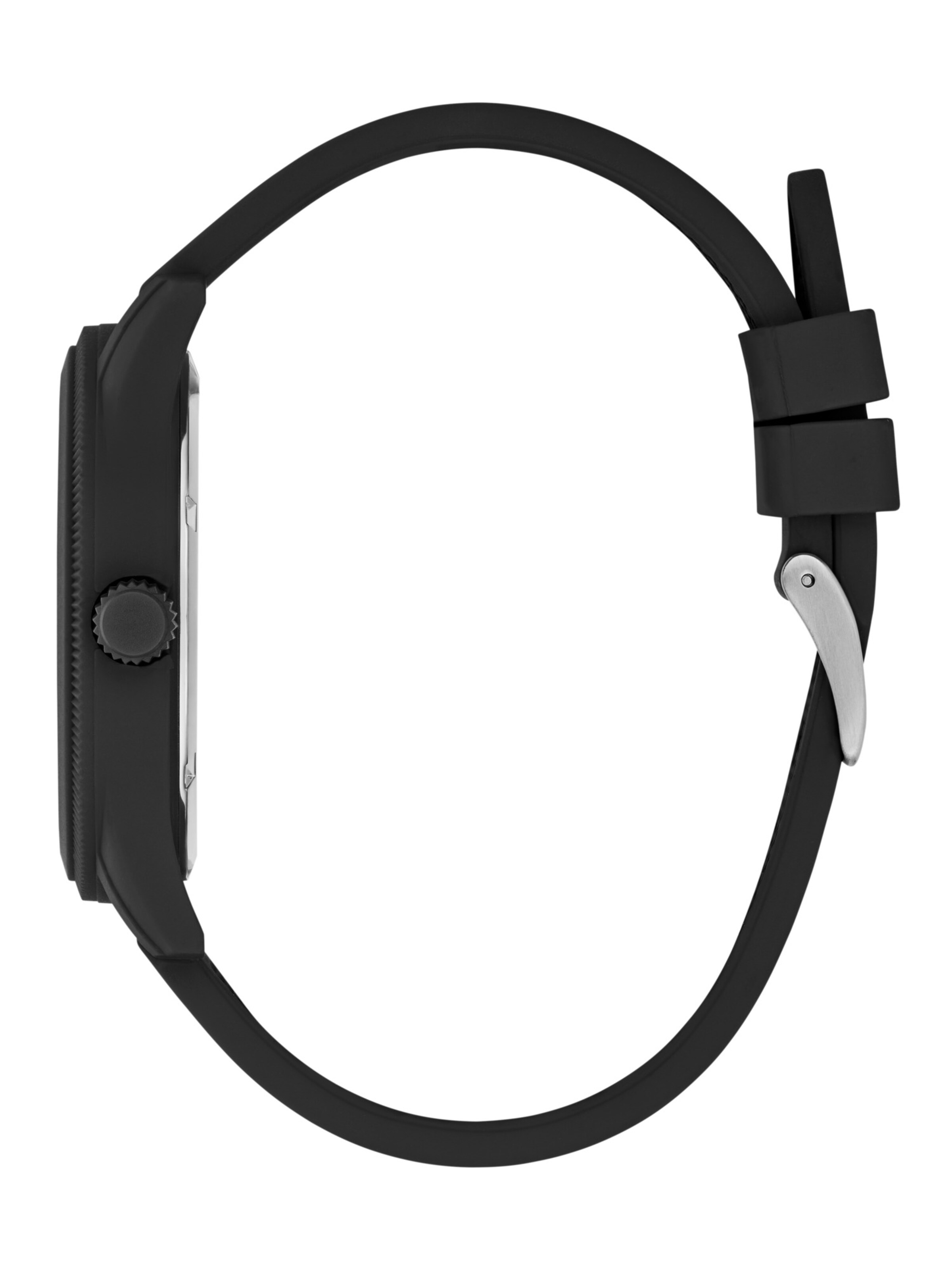 GUESS Uhr 'Reputation' in Schwarz