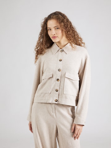 MSCH COPENHAGEN Between-season jacket 'Jovene Ginia' in Beige: front