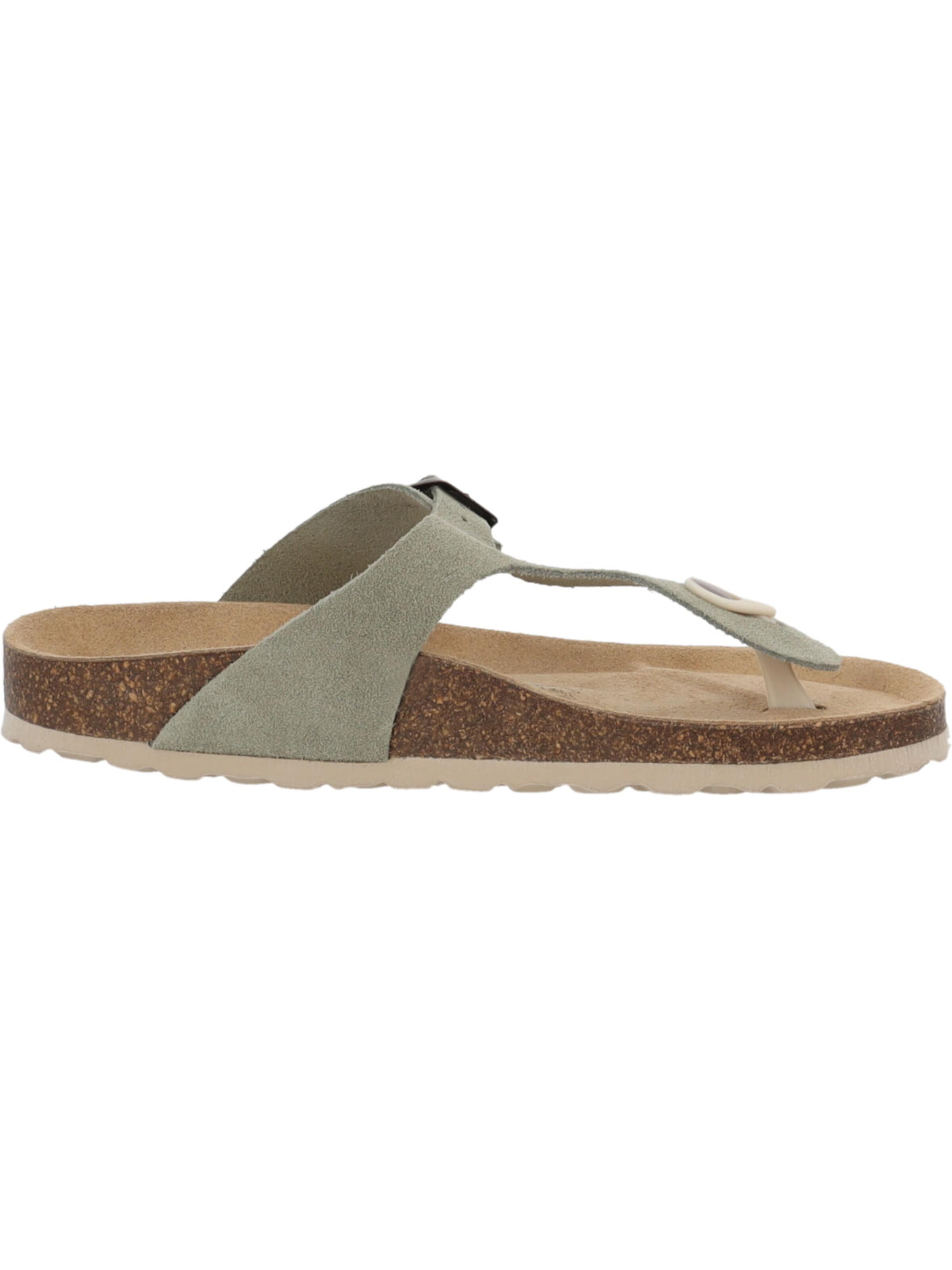 Palado T-bar sandals 'Palado Kos Suede Premium Leather' in Green