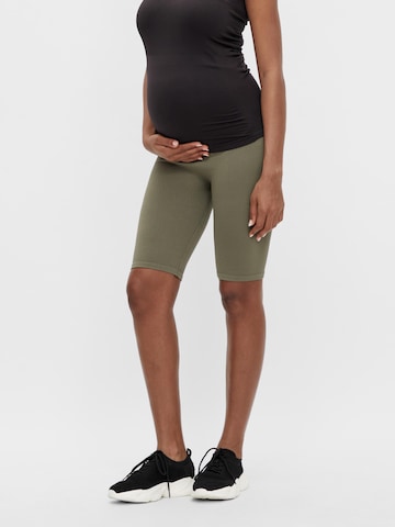 MAMALICIOUS Leggings 'Luv Seamless' in Grün: front