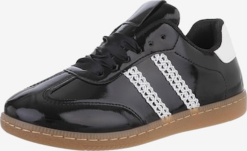 Ital-Design Sneakers in Black: front