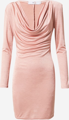 WAL G. Φόρεμα κοκτέιλ σε ροζ: μπροστά