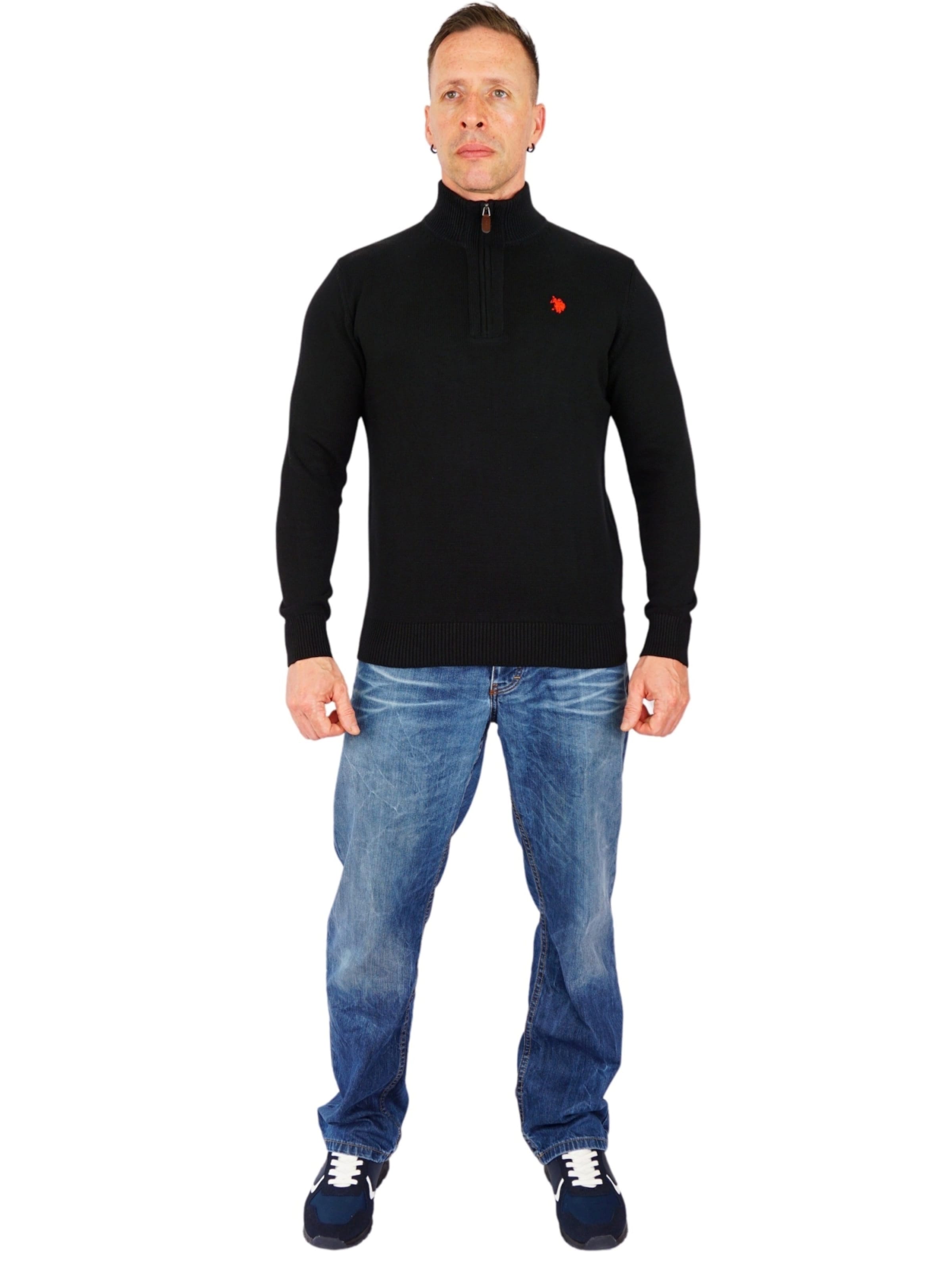 U.S. POLO ASSN. Pullover i sort