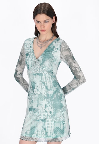 myMo ROCKS - Vestido en verde: frente