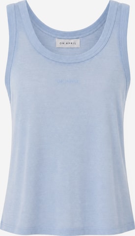 Top 'Junie' di OH APRIL in blu: frontale