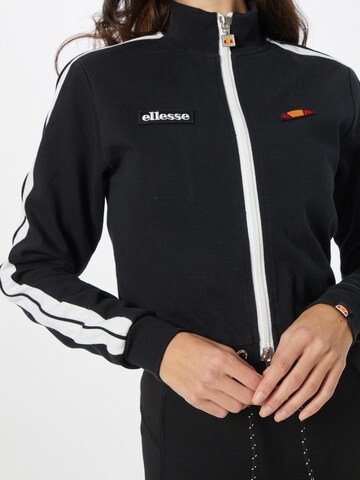 ELLESSE Zip-Up Hoodie 'Laboria' in Black