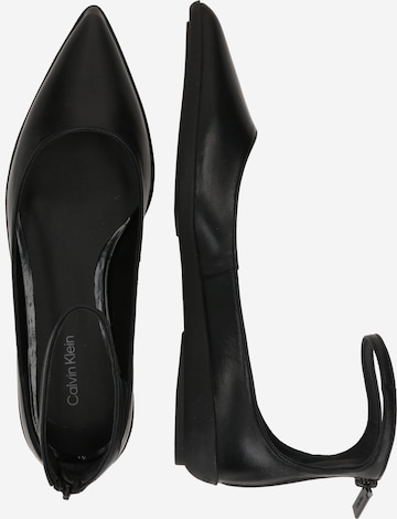 Calvin Klein Strap ballerina in Black