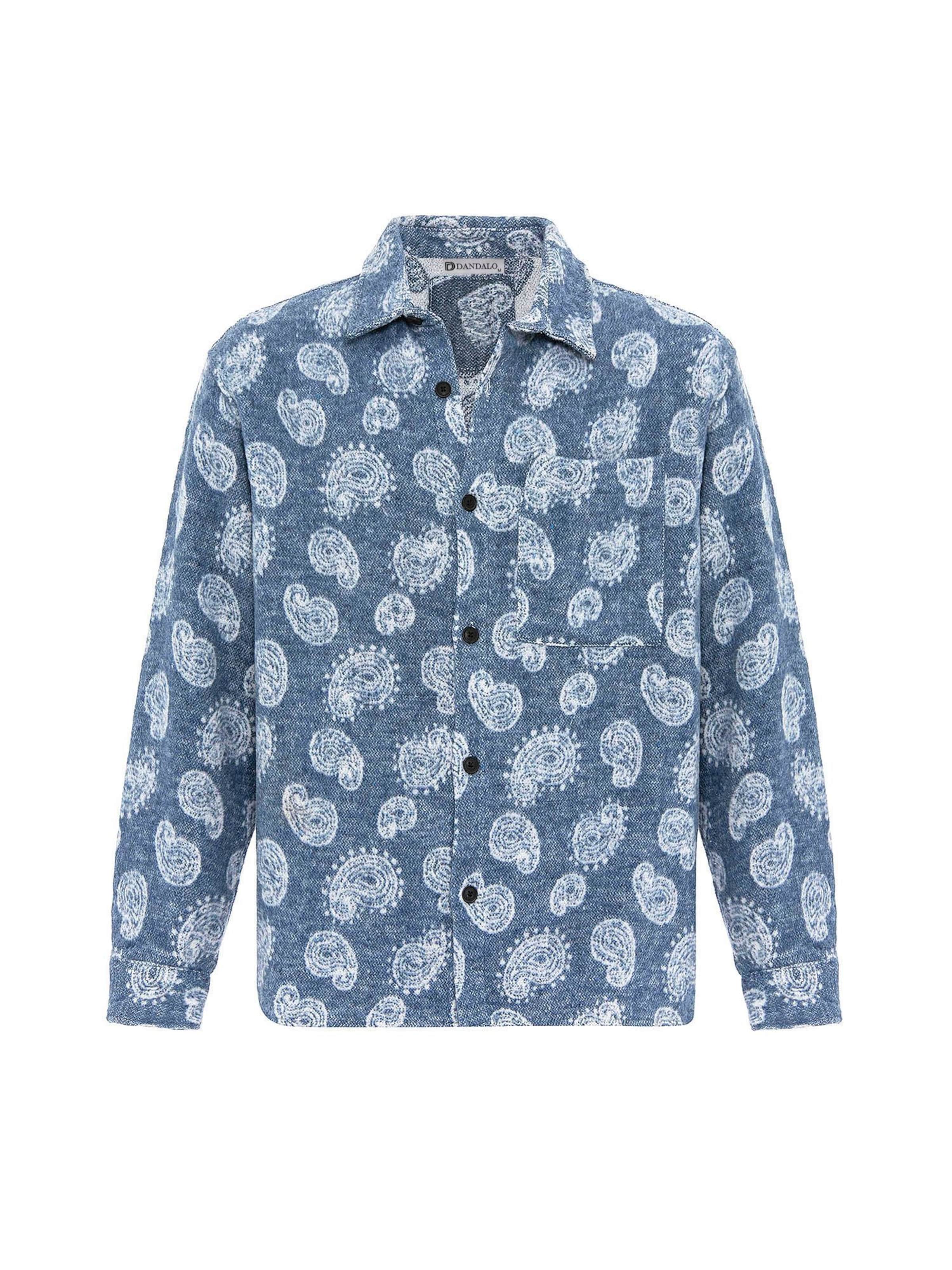 Dandalo Skjorte i blå: forside